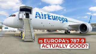 VLOG TRIP REPORT  AIR EUROPA Boeing 7879 ECONOMY  Madrid  São Paulo [upl. by Heyer]