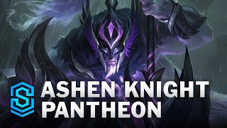 Ashen Knight Pantheon Skin Spotlight  League of Legends [upl. by Mannes]