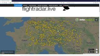 How to use the flight tracker on flightradarlive [upl. by Ahtnamys954]