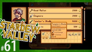 Shopping For A New Sword  Stardew Valley [upl. by Natrav]