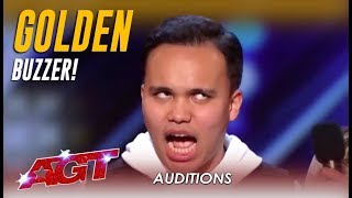 Kodi Lee Blind Autistic Singer WOWS And Gets GOLDEN BUZZER  Americas Got Talent [upl. by Cima]