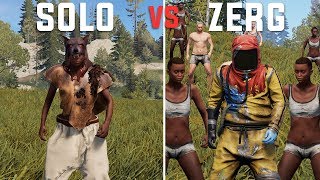 Rust  The SOLO Experience VS the ZERG Experience [upl. by Tabby292]