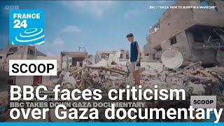 BBC faces criticism over Gaza documentary • FRANCE 24 English [upl. by Bunnie]