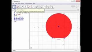 ANIMATION CIRCLES WITH GEOGEBRA [upl. by Nohtanoj]