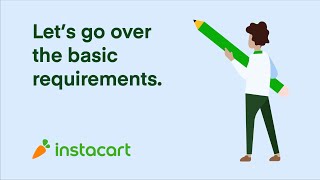 FullService Shopper Requirements  Getting Started  Instacart [upl. by Nicoli]