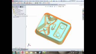 CAMWorks  Introduction to 3 Axis Machining Part 2 [upl. by Feldman]