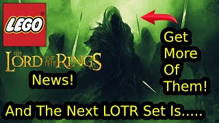 Lego Lord Of The Rings News The 2025 Set Plus Get More Ringwraiths [upl. by Enaamuj]