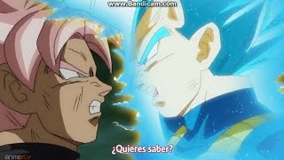 VEGETA VS BLACK GOKU Y GOKU VS ZAMASU Revancha  DRAGON BALL SUPER CAPITULO 63 [upl. by Omor]