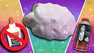 How to make Fluffy Slime without Glue Borax Detergent or Starch [upl. by Zeke]