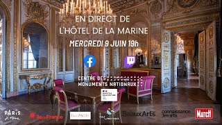 Les secrets de lHôtel de la Marine au coeur de Paris [upl. by Enyalaj]