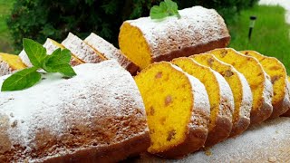 🍪🧁ГАРБУЗОВИЙ КЕКС до чаю🍵 Осінній смаколик🍂з родзинками та ноткою апельсина🍊🍪😋 [upl. by Marron]