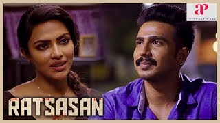 Ratsasan Movie Fight Scene  Vishnu Vishal saves Amala Paul from goons  Ramdoss [upl. by Brookner176]