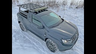 Dacia Duster Pickup 4x4  umgebaut von Taubenreuther [upl. by Reffineg]