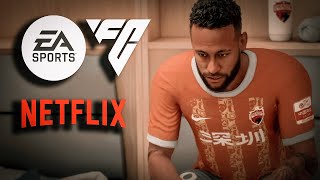 LA FIN DE CARRIERE DE NEYMAR  FILM FC 24 [upl. by Adnohryt723]