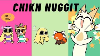 Funny chikn nuggit TikTok animation compilation May 2021 FULL  chickn nuggit compilation tikok [upl. by Rafiq]