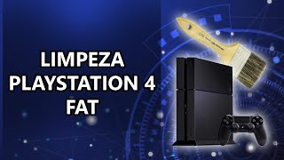 COMO LIMPAR PS4 FAT  Limpeza Playstation 4  Gameplay do Boy [upl. by Langille165]