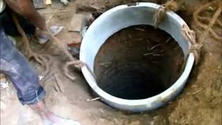 Simple steps to achieve water sufficiency  Constructing a recharge well [upl. by Porte666]