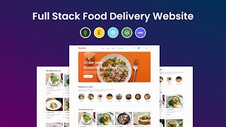 How To Create Full Stack Food Delivery Website In React JS MongoDB Express Node JS amp Stripe [upl. by Eimmat664]