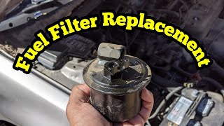 199093 Honda Accord Fuel Filter Replacement [upl. by Nosae]