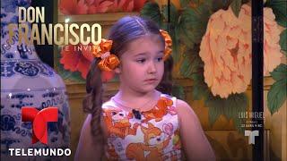 Niña rusa de 5 años pone en práctica su talento  Don Francisco Te Invita  Entretenimiento [upl. by Yrotciv468]