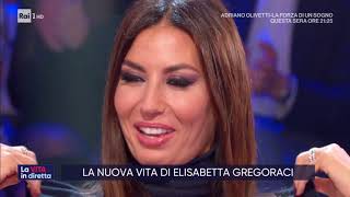 Elisabetta Gregoraci  La vita in diretta 19112019 [upl. by Atiuqnahs504]