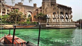 MADINAT JUMEIRAH  RESORT  WALK TOUR  DUBAI 4K [upl. by Jarred244]