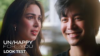 UNHAPPY FOR YOU LOOK TEST  JOSHUA GARCIA JULIA BARRETTO PETERSEN VARGAS [upl. by Sklar]