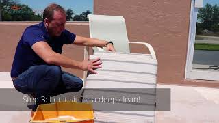 How To Clean Sunbrella Cushion [upl. by Neiht]