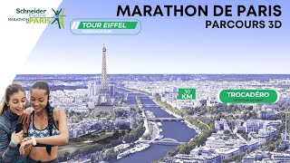 Marathon de Paris 2024  Le parcours dévoilé [upl. by Aluap]