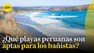 Verano 2024 Conoce cuáles son las playas saludables y aptas para los bañistas [upl. by Halas868]