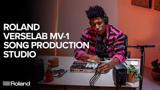 Make a Song in Under 10 Minutes with the Roland VERSELAB MV1 Song Production Studio [upl. by Marjorie]