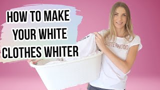 How to make your white clothes whiter [upl. by Llednyl]