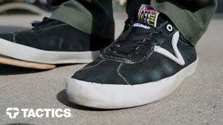 Vans Skate Sport Shoes Wear Test Review  Tactics [upl. by Faun465]