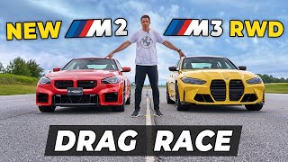 750hp BMW M3 v Porsche 911 Turbo S DRAG RACE [upl. by Ecar]