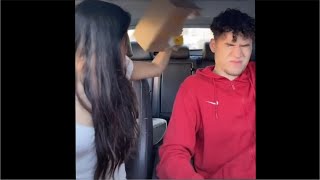 Hitting Boyfriend With Purse Challenge Tiktok Compilation [upl. by Aleris]