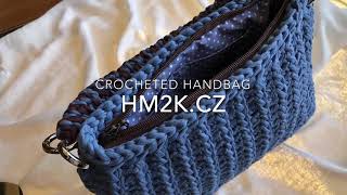 Crocheted elegant handbag Elegantní háčkovaná kabelka Tara větší [upl. by Allista]