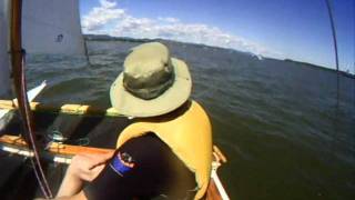 Catamaran HITIA 17  Fleuve StLaurent  Baie de Beauport [upl. by Killy]