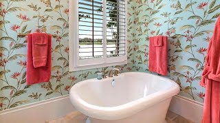 55 Bathroom Wallpaper Ideas [upl. by Nossyla407]