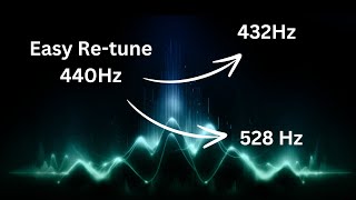 How to Convert to 432 Hz Tuning in LOGIC X and Tune to A432 Hz  Advanced Music Production Tutorial [upl. by Augustina]