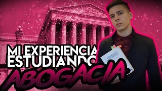 Mi experiencia estudiando Abogacía [upl. by Lavine]