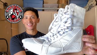 Superare Boxing Shoes REVIEW GREAT BOXING SHOES FOR FOOTWORK AND AGILITY [upl. by Stoneman]