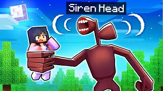 An ENDLESS NIGHT With SIREN HEAD In Minecraft [upl. by Nosrej]