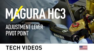 MAGURA HC3  Adjustment Lever Pivot Point [upl. by Dorita]