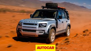 Land Rover Defender 2020 review  New Defender 110 SUV first drive  Autocar [upl. by Atiroc]