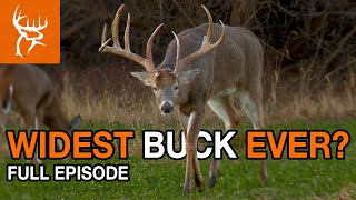 WIDEST BUCK EVER  Buck Commander  Full Episode [upl. by Delahk]