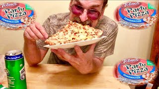 Totinos Party Pizza Review Mukbang [upl. by Quinton]