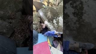 Chattanooga powerhouse v10 bouldering climbing 4k rocklands breakingnews dyno [upl. by Eadith300]