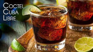 Receta Coctel el Cuba Libre [upl. by Itsirc]