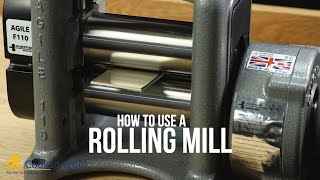 How To Use A Rolling Mill [upl. by Ahseyk]