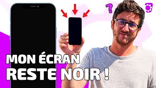 Mon écran diPhone reste noir  💡 NOS SOLUTIONS  Bricophone [upl. by Scheck876]